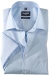 OLYMP Herren Businesshemd Langarm Luxor,Einfarbig,modern fit,New Kent,blau 15,37