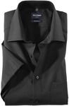 OLYMP Herren Businesshemd Langarm Luxor,Einfarbig,modern fit,New Kent,schwarz 68,37