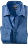 OLYMP Luxor Herren Hemd / Modern Fit / Langarm- Gr. 37, Nachtblau