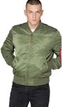 Alpha Industries Herren Jacke MA-1 VF 59, Gr&uuml;n (Sage Green 01), X-Large