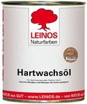 LEINOS Hartwachs&ouml;l 0,75 l Nussbaum &ndash; nat&uuml;rliches, ergiebiges Holz&ouml;l f&uuml;r