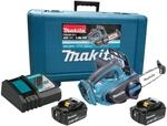 Makita DUC122RTE Top Handle Akku-Kettens&auml;ge 18V / 5,0Ah, 2 Akkus + Ladegr&auml;t im