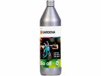 Gardena Bio-Kettenöl, 1 l: Kettensägen-Öl zum Schmieren der Motorsäge, rein