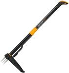 Fiskars Unkrautstecher, L&auml;nge: 1 m, Rostfreie Stahl-Arme/Kunststoff-Griff,