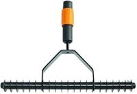 Fiskars Rasenl&uuml;fter, Ger&auml;tekopf, Breite: 37 cm, Schwarz/Orange, QuikFit, 1000655