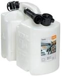 STIHL 0000 881 0120 Kombi-Kanister Standard 5Liter/3Liter Transparent
