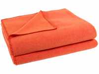 Soft-Fleece-Decke – Polarfleece-Decke mit Häkelstich – flauschige Kuscheldecke