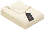 Ibena Kuscheldecke Olbia 130x180 cm - flauschig, warm & waschbar, fleecedecke