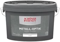 Trendstruktur - Metall-Optik Effektfarbe Silber matt 1 l