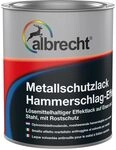 Albrecht Metallschutzlack Hammerschlag-Effekt Schwarz 750 ml | Gl&auml;nzend |...