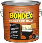 Bondex Holzlasur f&uuml;r Au&szlig;en Eiche Hell 2,50l, f&uuml;r 32,5 m&sup2;, Lasur f&uuml;r alle