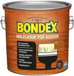Bondex Holzlasur f&uuml;r Au&szlig;en Teak 2,5 L f&uuml;r 32 m&sup2; | Hoher Wetter- und UV-Schutz 