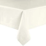 Sander Tischdecke Loft fleckabweisend Creme Gr&ouml;&szlig;e 135x170 cm