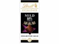 Lindt EXCELLENCE 85 % Kakao - Milde Edelbitter-Schokolade | 100 g Tafel | Extra milde