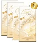 Lindt & Spr&uuml;ngli Lindor weiss, 4er Pack (4 x 100 g)