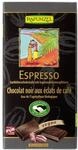 Rapunzel Zartbitterschokolade mit Espresso-Splittern 55% HI (1 x 80 g) - Bio
