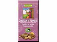 Rapunzel Vollmilchschokolade mit gebrannten Mandeln (100 g) - Bio