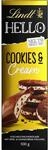 Lindt Schokolade | HELLO Cookies&Cream, 100g Tafel, Geschenk | Vollmilch Schokolade,