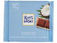 Ritter Sport Kokos (12 x 100 g), Vollmilch-Schokolade mit Kokos gefüllt,...