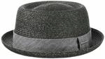 Stetson Robstown Toyo Pork Pie Strohhut meliert UV Schutz 40 Damen Herren...