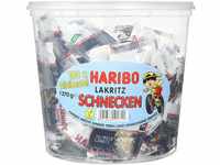 Haribo Lakritz Schnecken 100 Minibeutel, 1er Pack (1 x 1.27 kg)