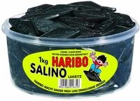 Haribo Ammoniumchlorid Lakritze Salino 50-St&uuml;cke-Packung, 1 kg