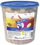 Frigeo Ahoj-Brause, Die Klassiker: runde Bonbons in den vier Geschmacksrichtungen