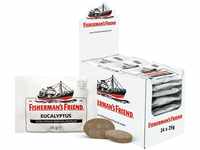 Fisherman's Friend Eucalyptus, 24er Vorratsbox, Eucalyptus und Menthol Geschmack, mit