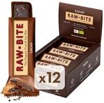 Raw Bite Rohkost Riegel Cacao, 12er Pack (12 x 50 g)