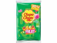 Chupa Chups Fruit Lutscher-Beutel, Nachfüll-Beutel enthält 120 Frucht-Lollis in 4