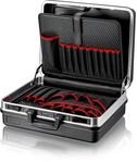 KNIPEX Werkzeugkoffer "Basic", leer, 41 Steckm&ouml;glichkeiten, 27 l Volumen, 465 x 200