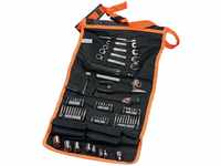 Black+Decker Autowerkzeug Set 77-teilig/Autozubehör Auto-Werkzeug-Set Handliche