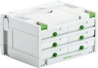Festool Sortainer SYS 3-SORT/6 &ndash; Systainer mit 6 Schubladen | Inkl....