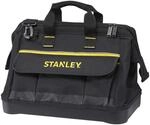 STANLEY Werkzeugtasche mit robuster Kunststoffboden, verst&auml;rkte Ecken, stabiles 600