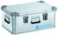 Zarges Transportkiste K470 IM (55 x 35 x 22 cm, silber, aus Stahl, Aufbewahrungs- und