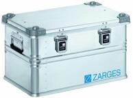 Zarges Transportkiste K470 IM (55 x 35 x 31 cm, silber, aus Stahl, Aufbewahrungs- und