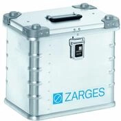 Zarges Transportkiste K470 IM (35 x 25 x 31 cm, silber, aus Stahl, Aufbewahrungs- und