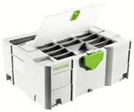 Festool Systainer T-LOC SYS 2 TL-DF mit Deckelfach, 396x296x157 mm | Stapelbarer