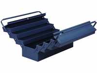 Allit Metall-Werkzeugkasten, Scherenkoffer, blau, 490613, McPlus Metall 7/57