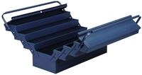 Allit Metall-Werkzeugkasten, Scherenkoffer, blau, 490613, McPlus Metall 7/57