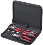 Wiha Werkzeug Set Mechaniker Schraubendreher, Kombizange 6-tlg. in Tasche (33970)