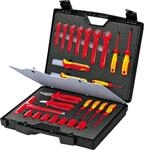 KNIPEX Standardkoffer 26-teilig 385 mm, 98 99 12