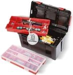 PARAT PROFI-LINE Allround L Werkzeugkoffer leer | Robuste Werkzeugbox 21 L aus