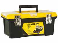 Stanley Werkzeugbox Jumbo (40,5 x 25,4 x 17,8 cm, integrierter Organizer,