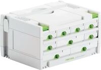Festool SORTAINER SYS 3-SORT/9 - Schubladen-System mit 9 F&auml;chern