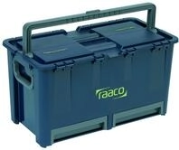 raaco 136600 Werkz-Koffer Werkzeugkoffer Compact 47, dunkelblau