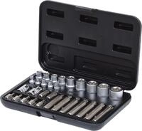 KS Tools 911.4301-1 TX-Steckschl&uuml;ssel- und Bit-Satz, 30-tlg.