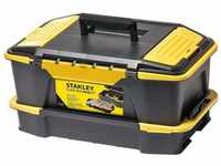 Stanley Kombi Werkzeugbox / Organizer (31x24.7x50.7cm, mit flexiblen Innenteilern,