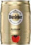 Warsteiner Premium Pilsener 5 L Bierfass mit Zapfhahn, mild s&uuml;ffiges Pils im