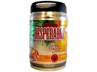 Desperados Bier mit Tequila im 5 Liter Fass inkl. Zapfhahn